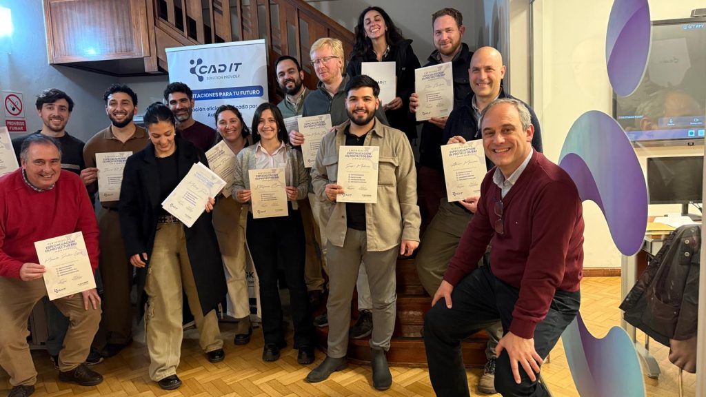 Entrega de diplomas Especialización en Proyectos BIM: 10ma edición